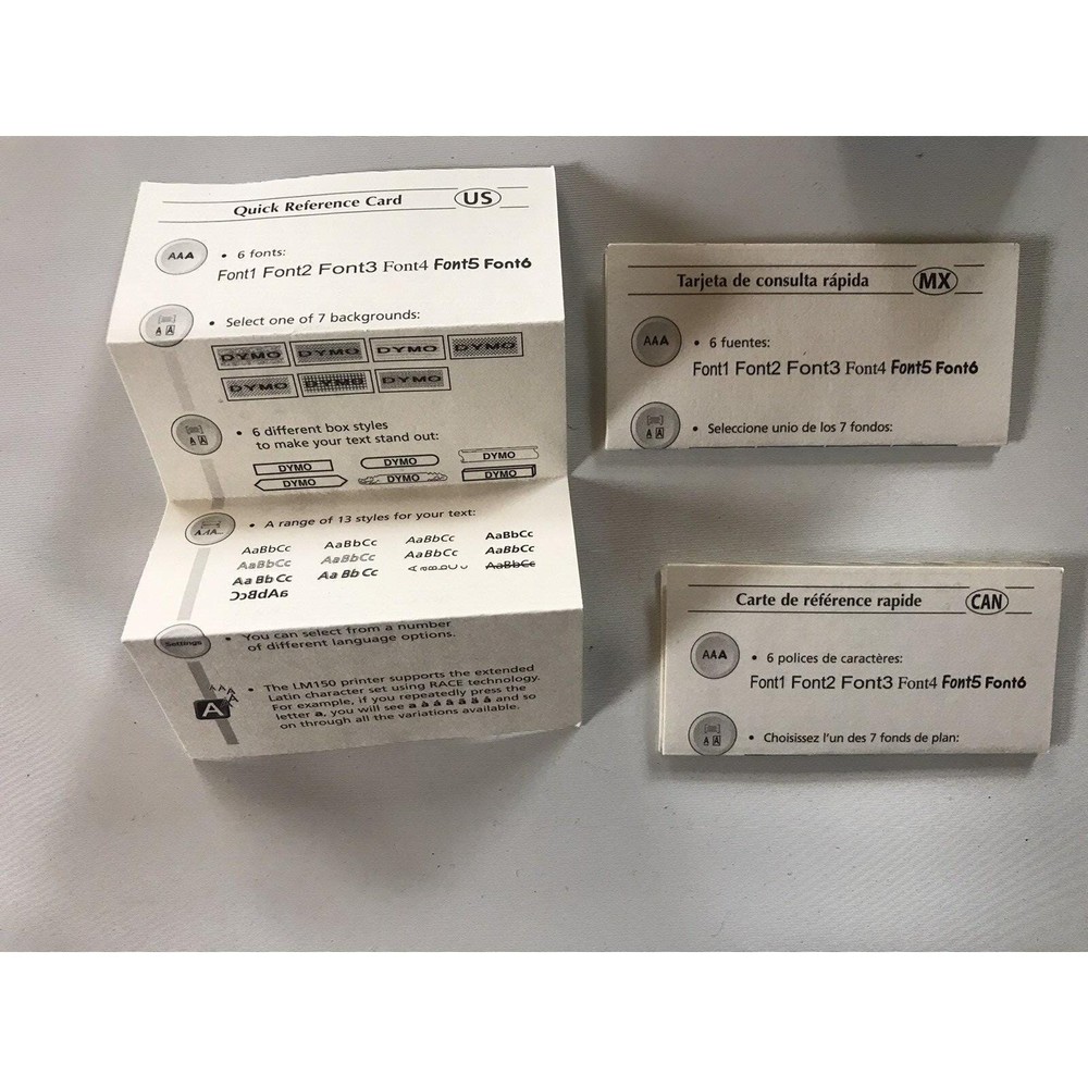 DYMO ExecuLabel LM350 Label Maker Portable Tag Printer Home/Office