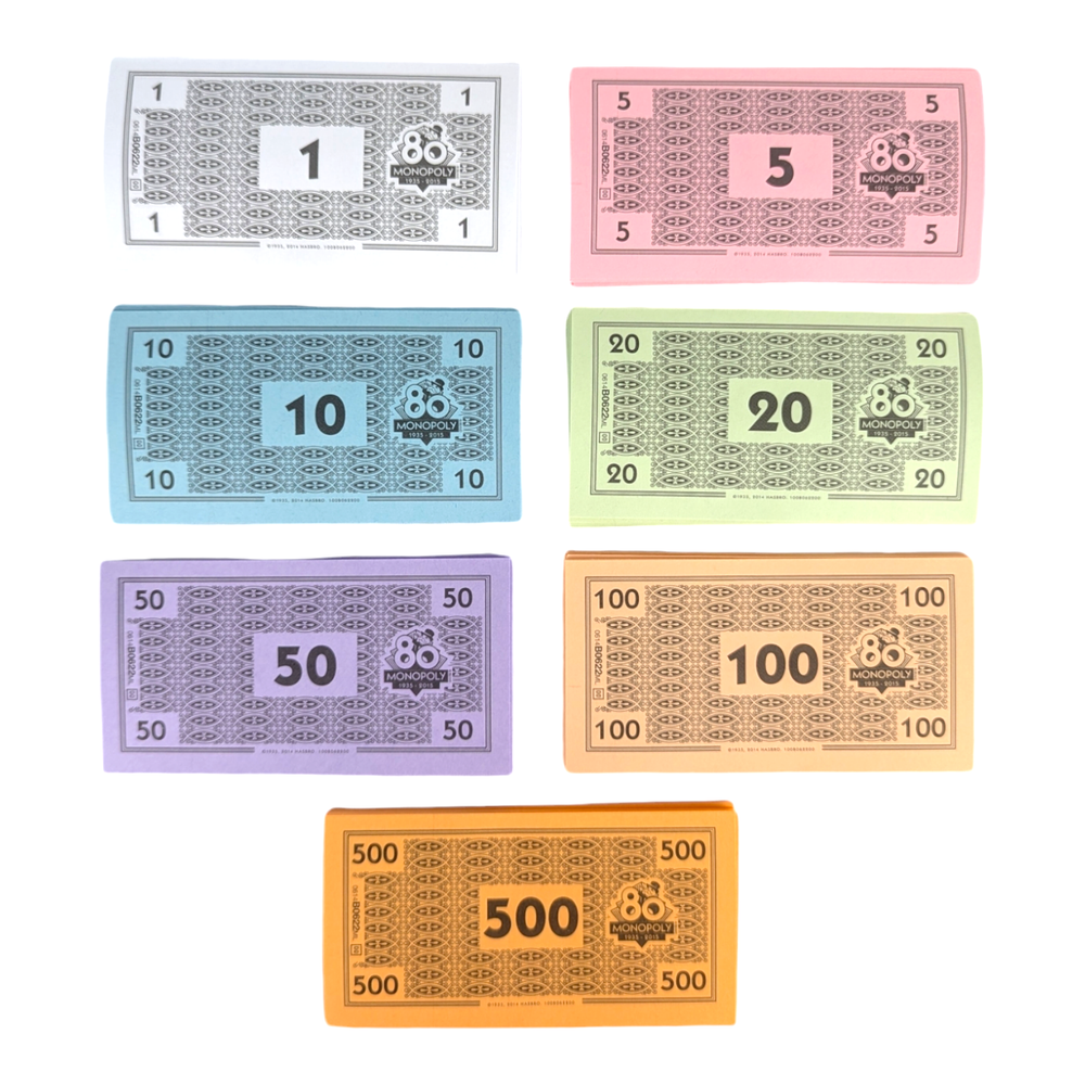 Monopoly 80th Anniversary Edition 2014 Replacement Pieces - YOU CHOOSE