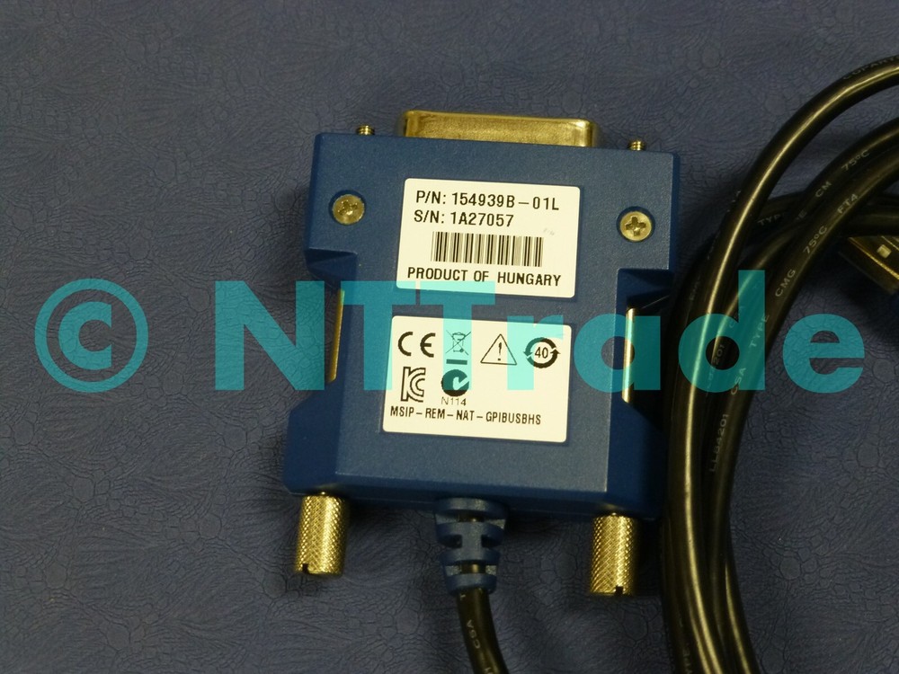 National Instruments NI GPIB-USB-HS+ Controller / Analyzer