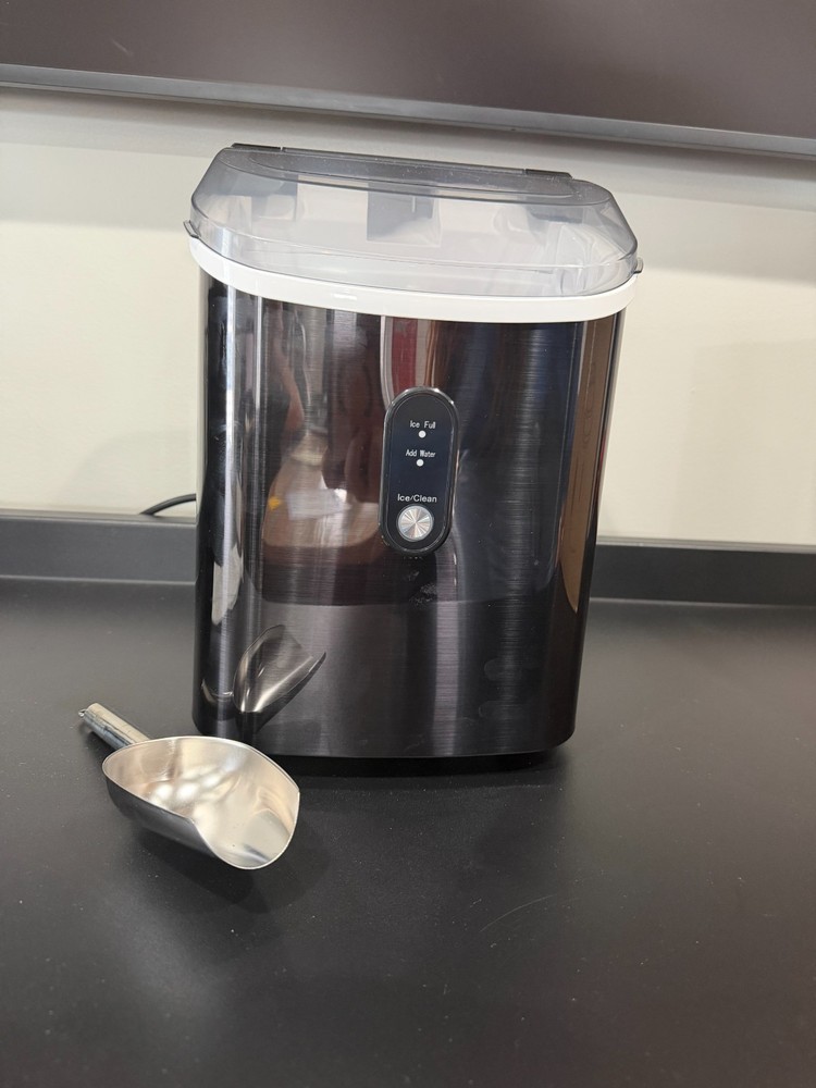 Nugget Ice Maker Countertop, 34 lbs/Day Pellet Ice Machine