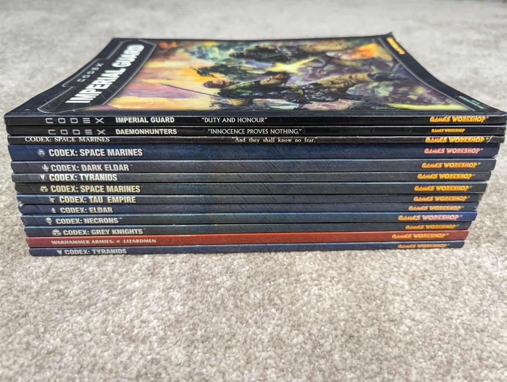 Warhammer 40k Codex & Army Books Games Workshop Multi Variations