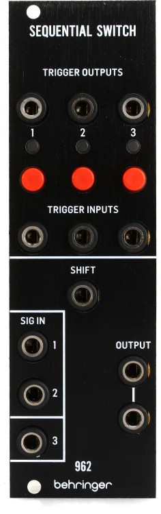 Behringer 962 Sequential Switch - Analog CV Multiplexer Eurorack Module