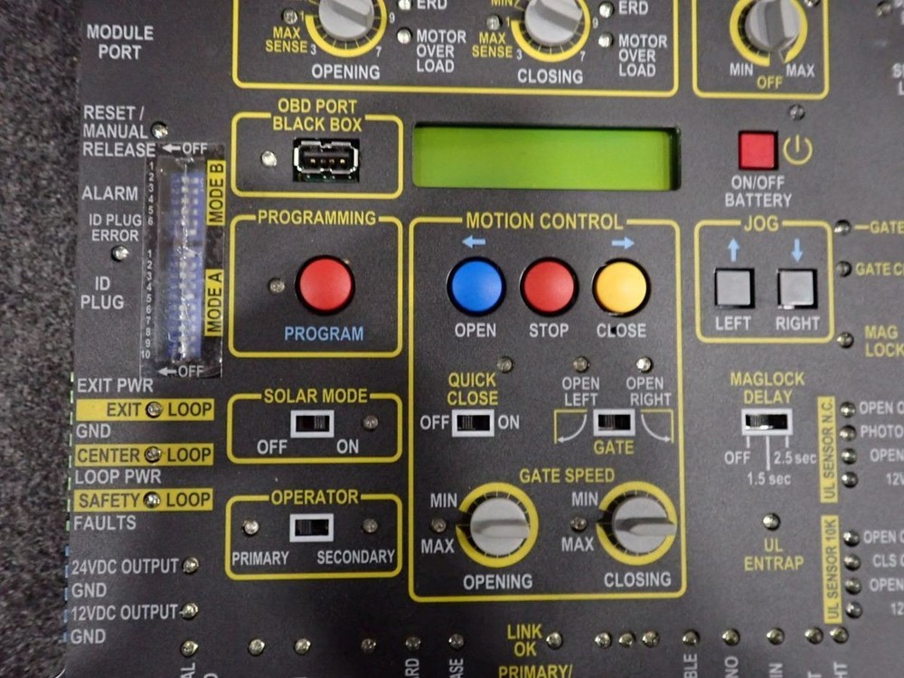 MAXIMUM CONTROLS Matrix 3 Gate Operator PCB Control Main Board, No Box