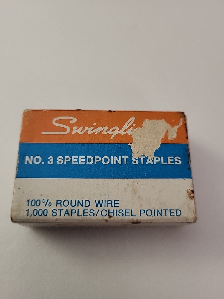 Swingline No 3 Speedpoint Staples: Open Box