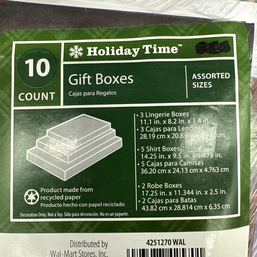 19 Gift Boxes assorted sizes. See description for specifics {38}