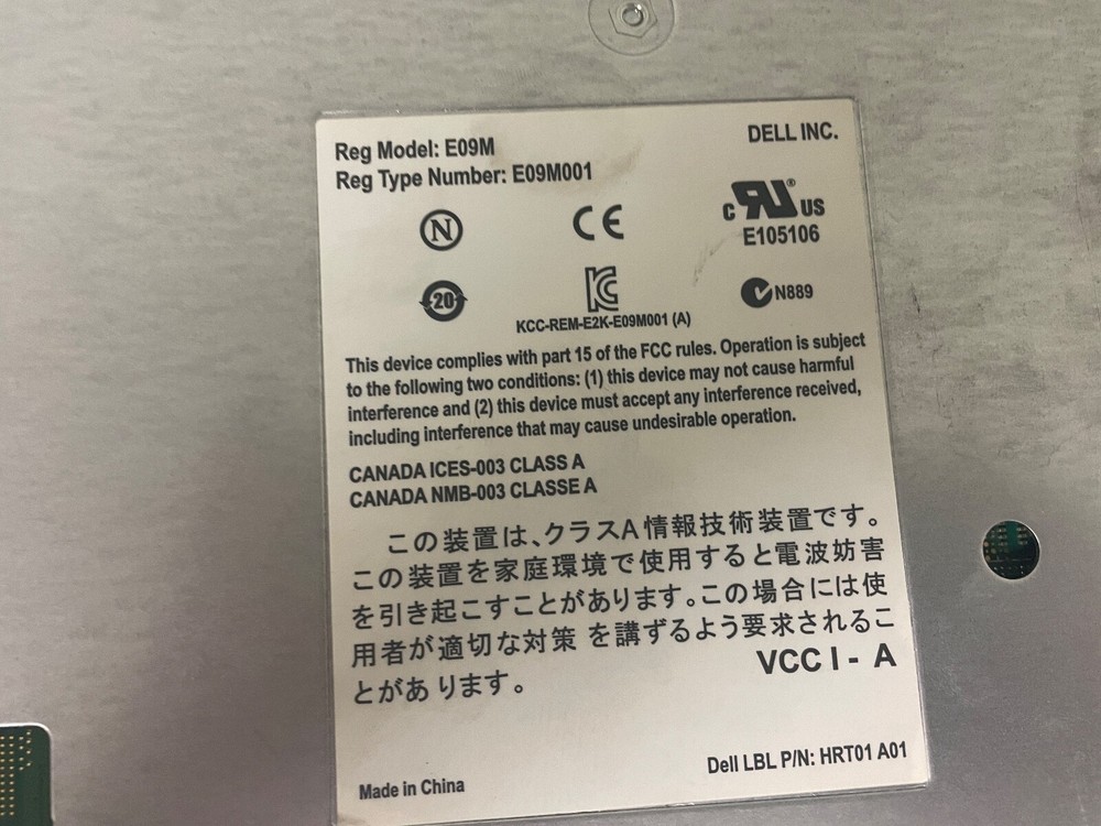 EqualLogic Control Unit 12 Dell E09M HRT01 A01