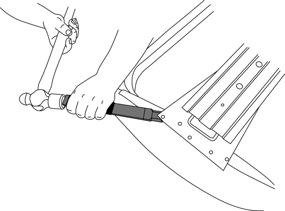 51900 Spot Weld Chisel, One Size, Factory