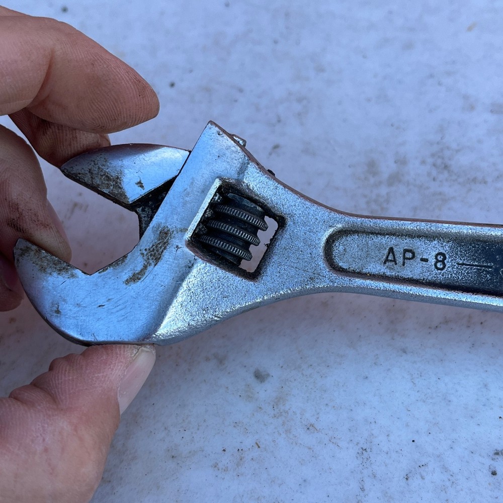 Williams Superjustable AP8 Adjustable Wrench 8" USA