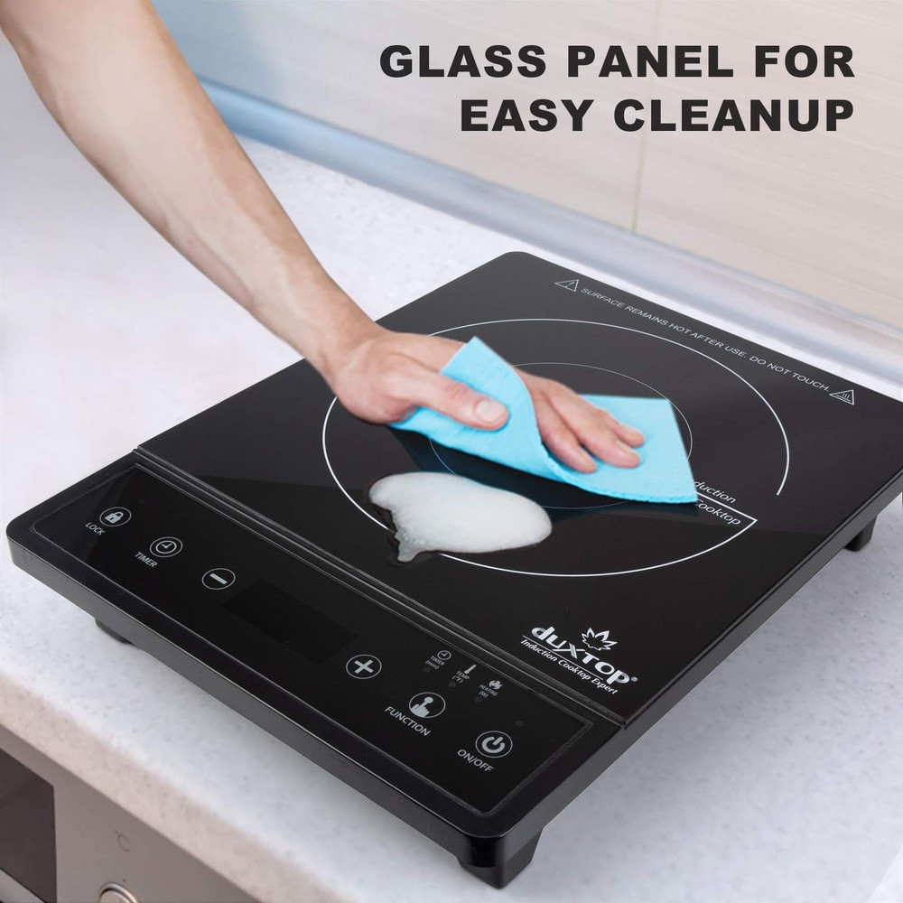 Portable Induction Cooktop, Countertop Burner, Induction Burner with Timer an...