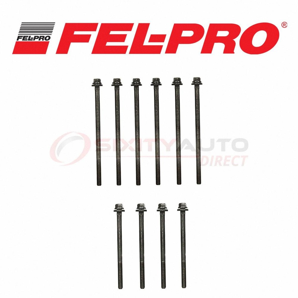Fel-Pro Cylinder Head Bolt Set for 1995-2000 Dodge Stratus 2.0L L4 - Engine id