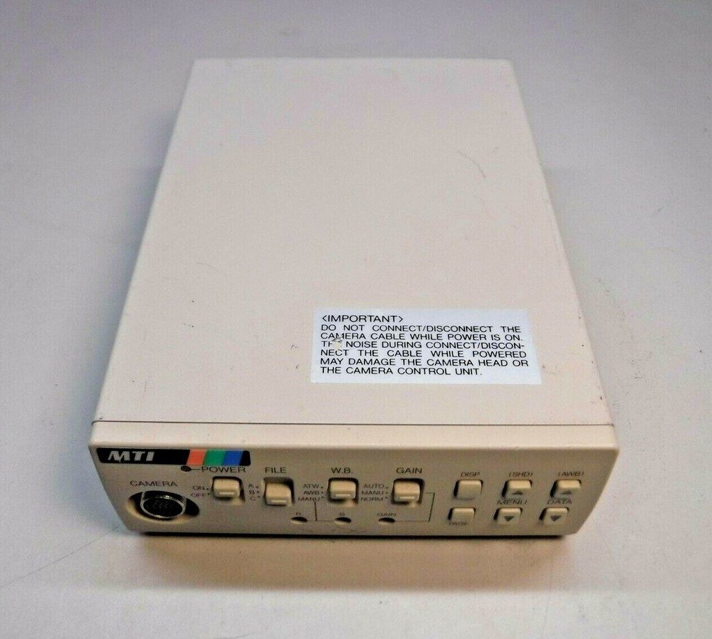 Dage MTI, DC330, CCD Color Microscope Camera Controller Unit, Not Tested