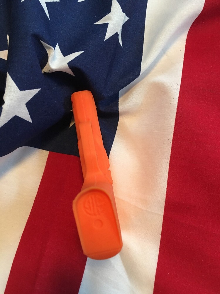Rubber Training Gun Model Orange Rubber Training Pistol