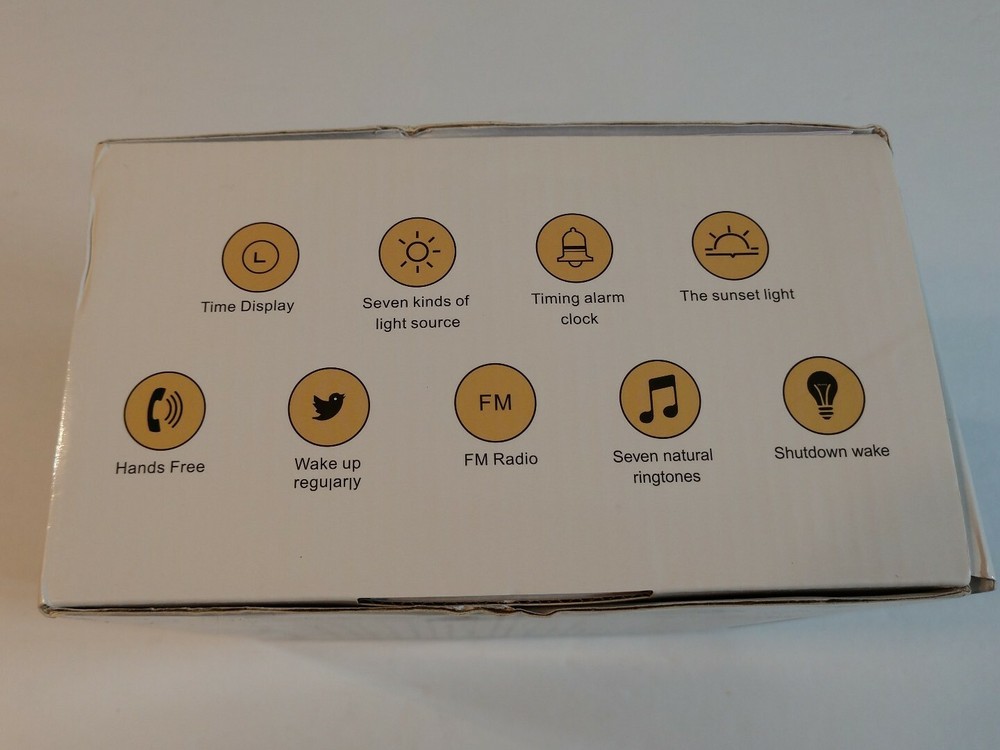 Wake Up Light Speaker New