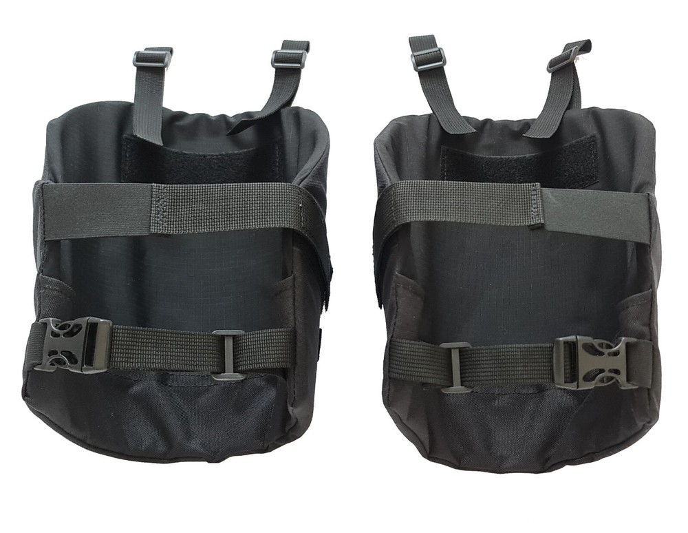 Thigh pads Black multiCam covers size XXL