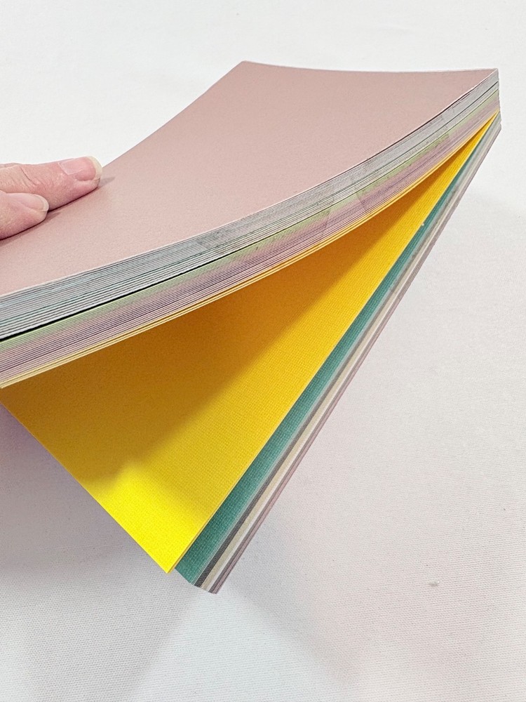 MIXED BOOK CARDSTOCK MATSTACK / 6.5 X 4.5 / 68 SHEETS