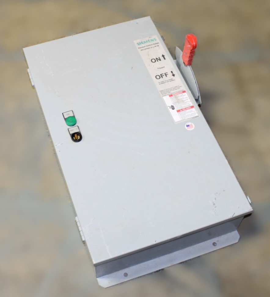 Siemens ECS2T2R1GF13 Elevator Control Switch (No Keyhole Face)