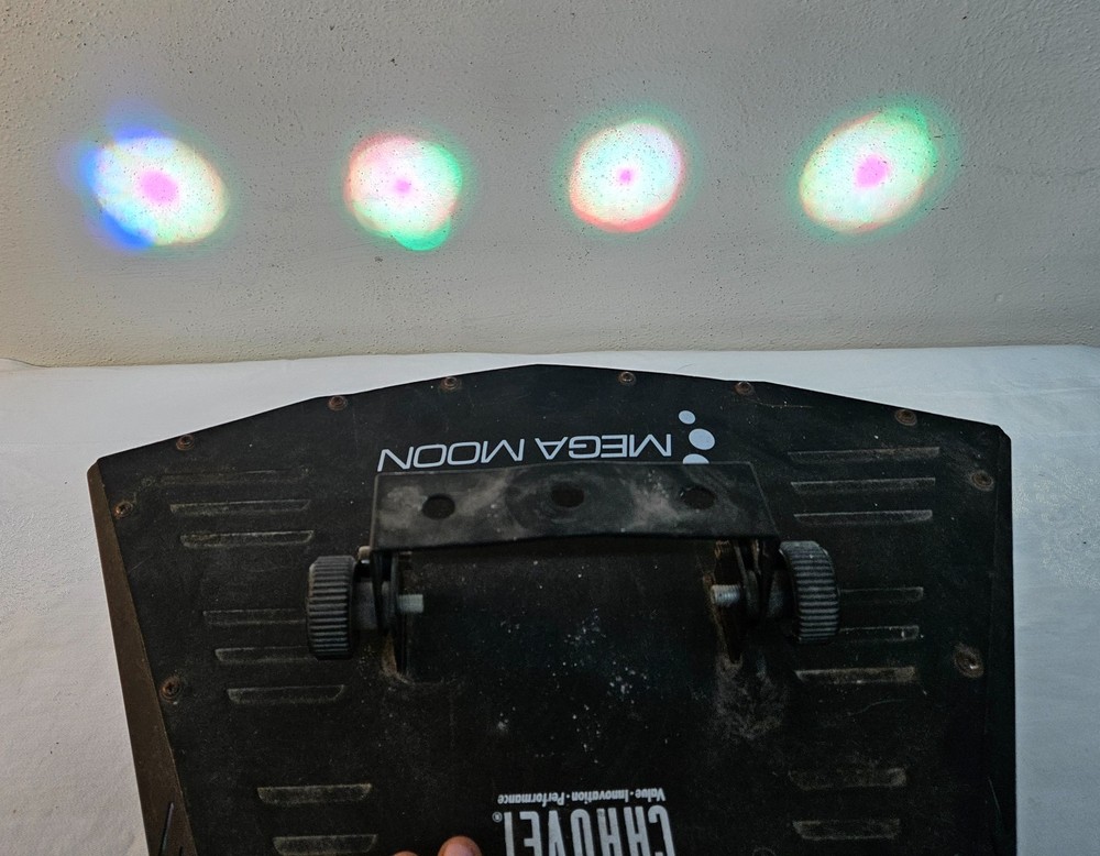 Chauvet MEGA MOON DJ Light Sound Activated WORKING