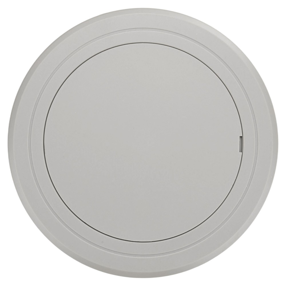 1-Pack Access Panel for Drywall, 5x5 Inch Round Plastic Removable [Gray]
