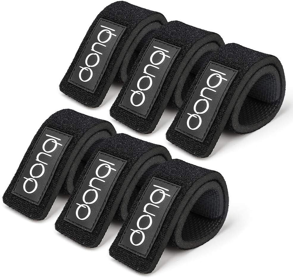 6pcs Fishing Belt Fishing Rod Ties Stretchy Rod Straps Fishing Rod Belt Holders