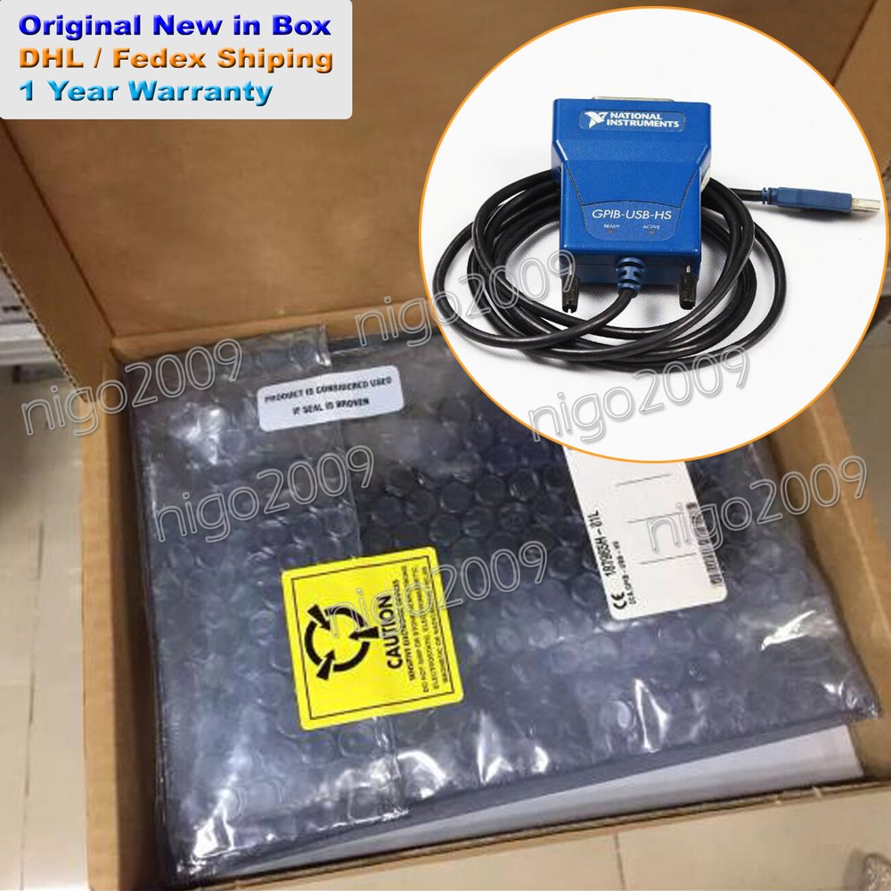 1PC New in Box National Instruments NI GPIB-USB-HS Interface Adapter IEEE 488