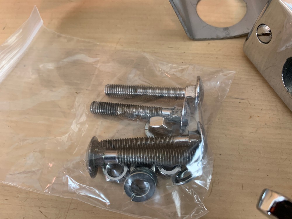 SONOR 70s Vtg Tom Post Mount Holder Bracket Part Champion Phonic Complete German