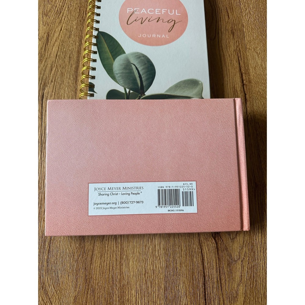 Joyce Meyer Ministries Notebook & Inspiration Book Bundle