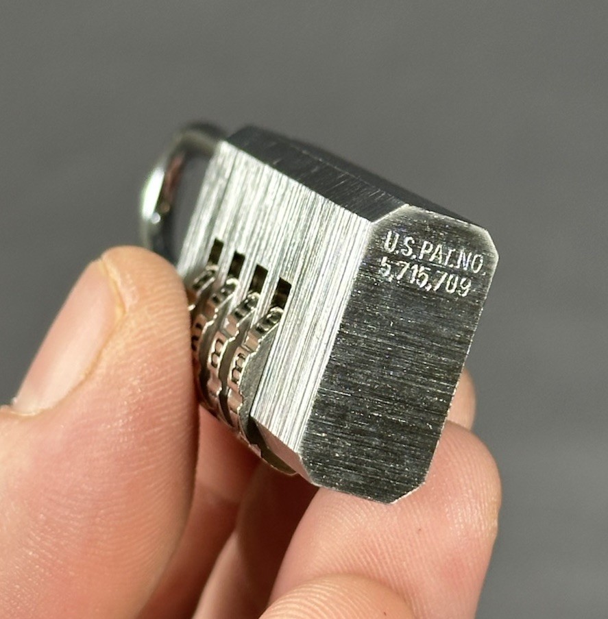5 Small Travel Smith Lock 4 Digit Combination Locks