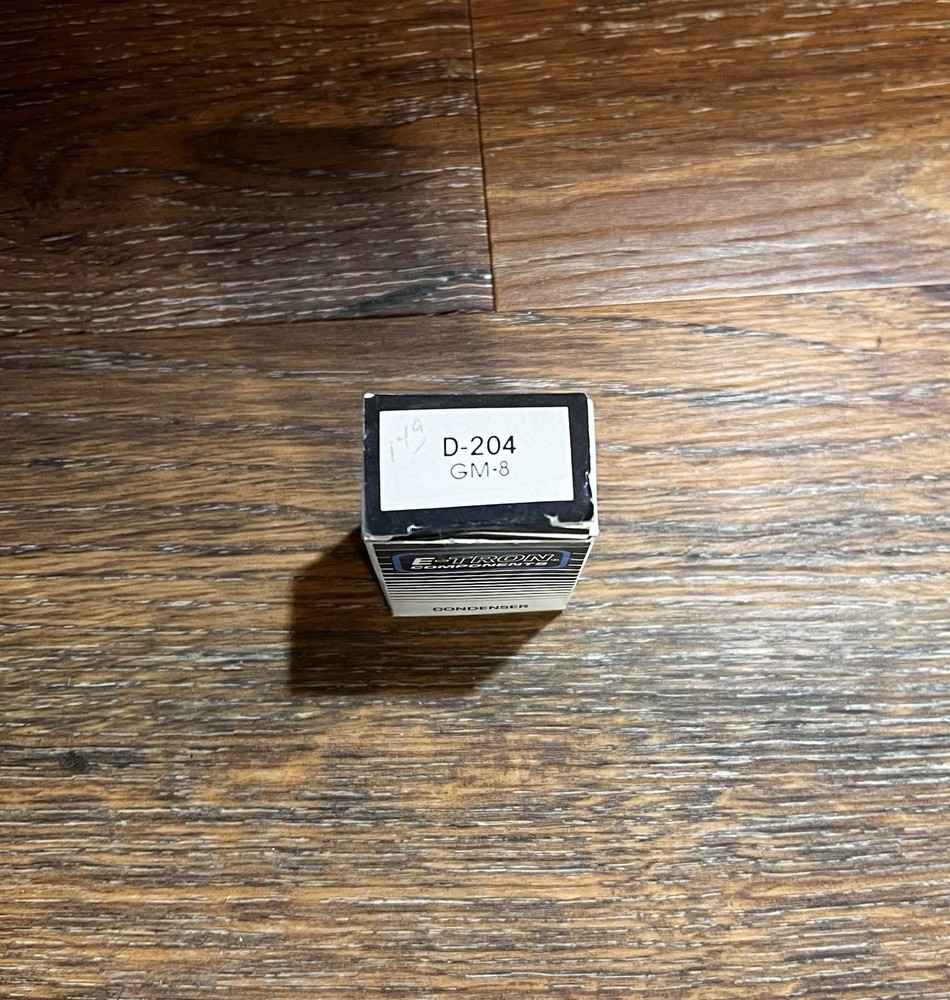 E-TRON COMPONENTS CONDENSER D-204 GM-8