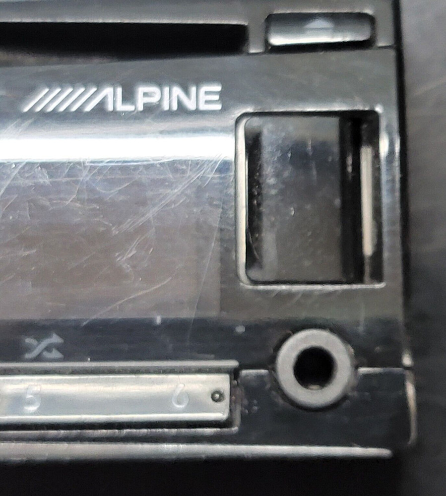 Alpine CDE-143BT Bluetooth CD Player FACEPLATE ONLY