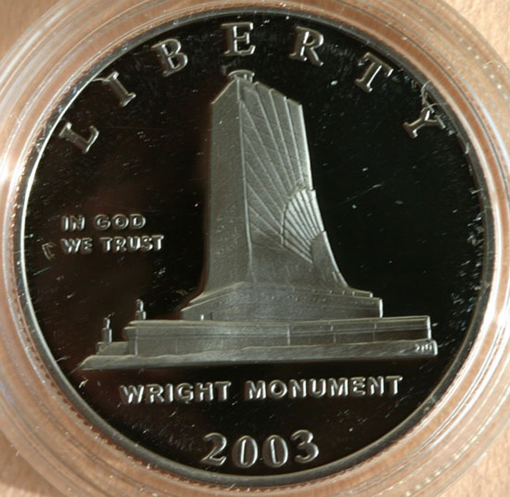 2003 First Flight Centennial Proof Clad Half Dollar Commemorative Coin Complete