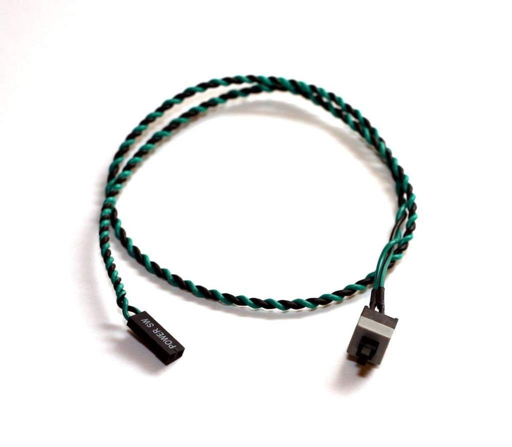 ATX Power Switch Case 2-Wire Light