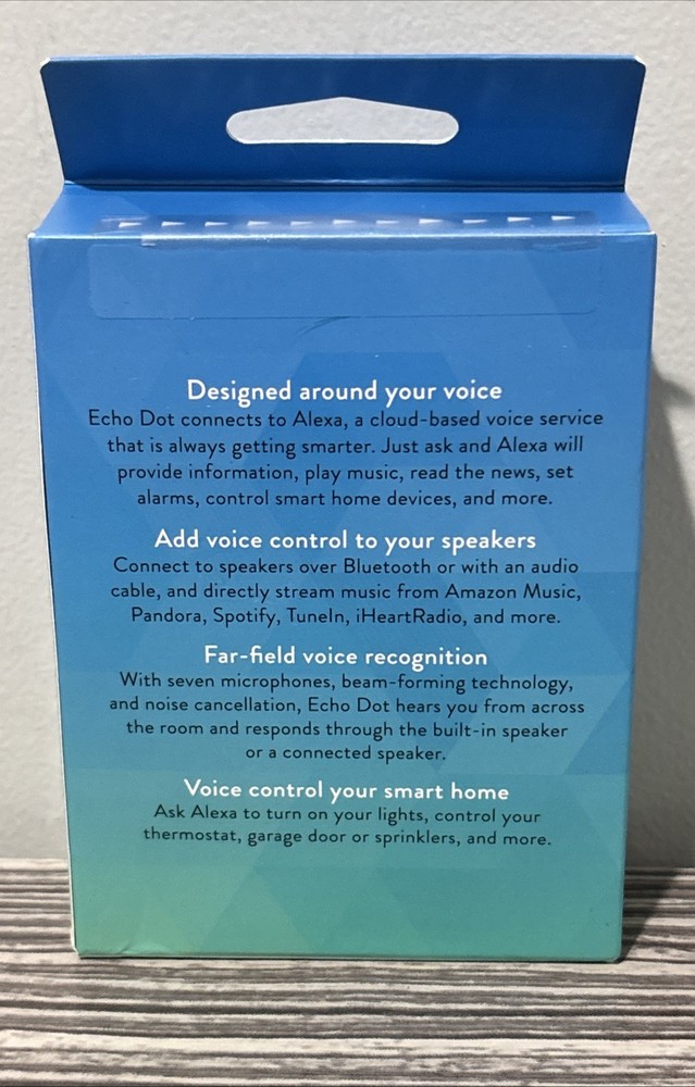 Amazon Echo Dot (2nd Generation) Smart Speaker Black New Factory Sealed