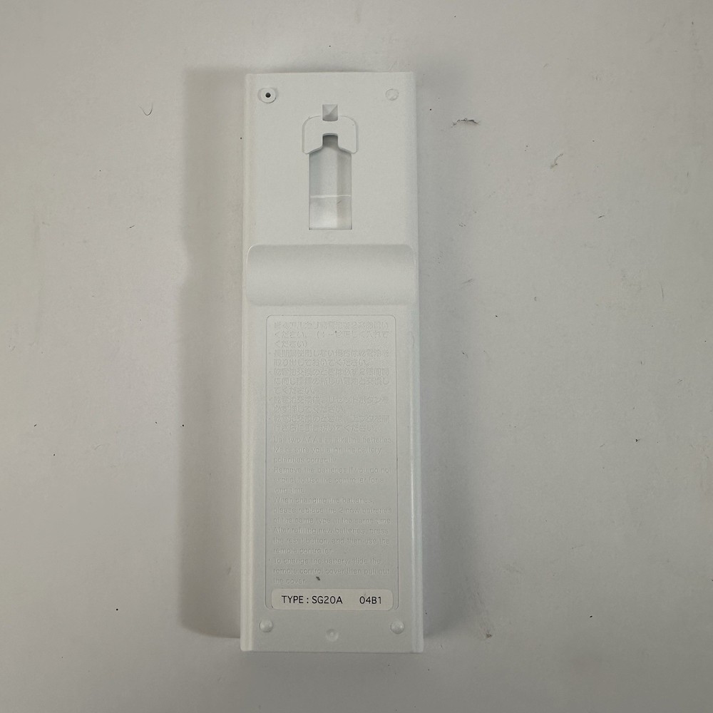 Genuine Mitsubishi Mini Split Remote Control ** SG20A **– Replacement Handheld