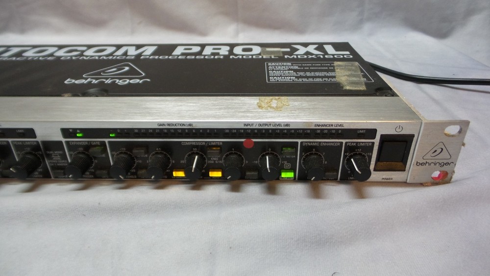 Behringer MDX1600 Autocom Pro-XL Audio Interactive Processor - USED/WORKS