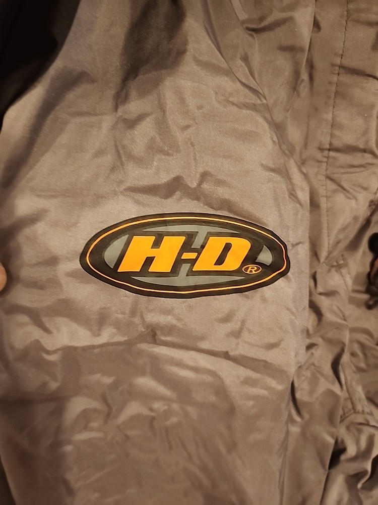 Harley Davidson Rain Suit Size Small Reflective Wear Nice Condition