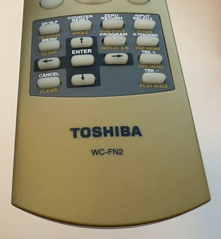 Toshiba WC-FN2 Remote Control