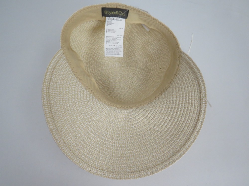Style & Co Packable Paper Framer Hat MSRP $38 Size O/S