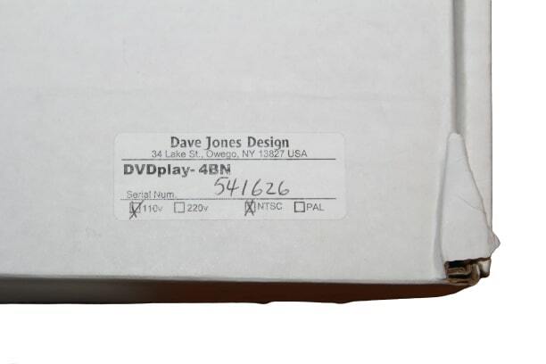 Dave Jones DVD Synchronizer DVDplay-4BN 4 Channel Synchronize Loop Playback