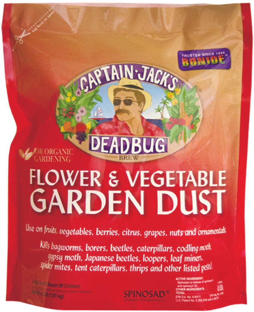 Bonide 2586 Deadbug Brew 258 Flower/Vegetable Garden Dust, Solid, 4 lb Bag