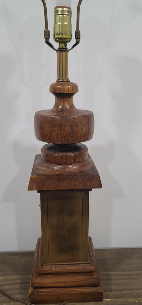 Vintage Fireplace Table Lamp Fire Lights Up