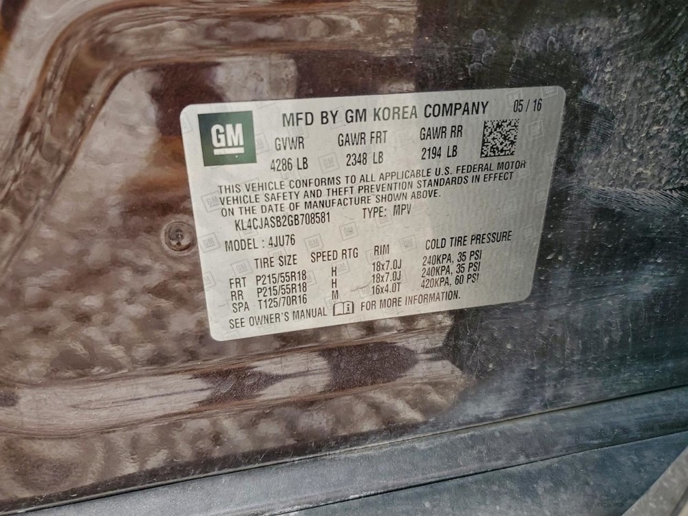 ENCORE 2016 Speedometer 3852930