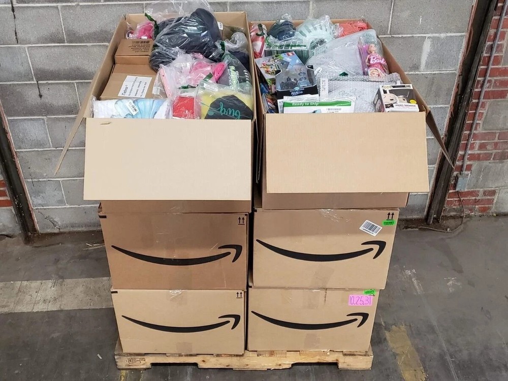 Large New Amazon Liquidation Mystery Box Assorted Mixed Retail Merchandise