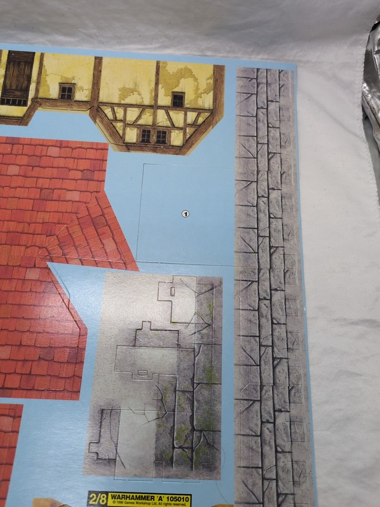 Warhammer 5th Edition 2/8 'A' 105010 Token Sheet