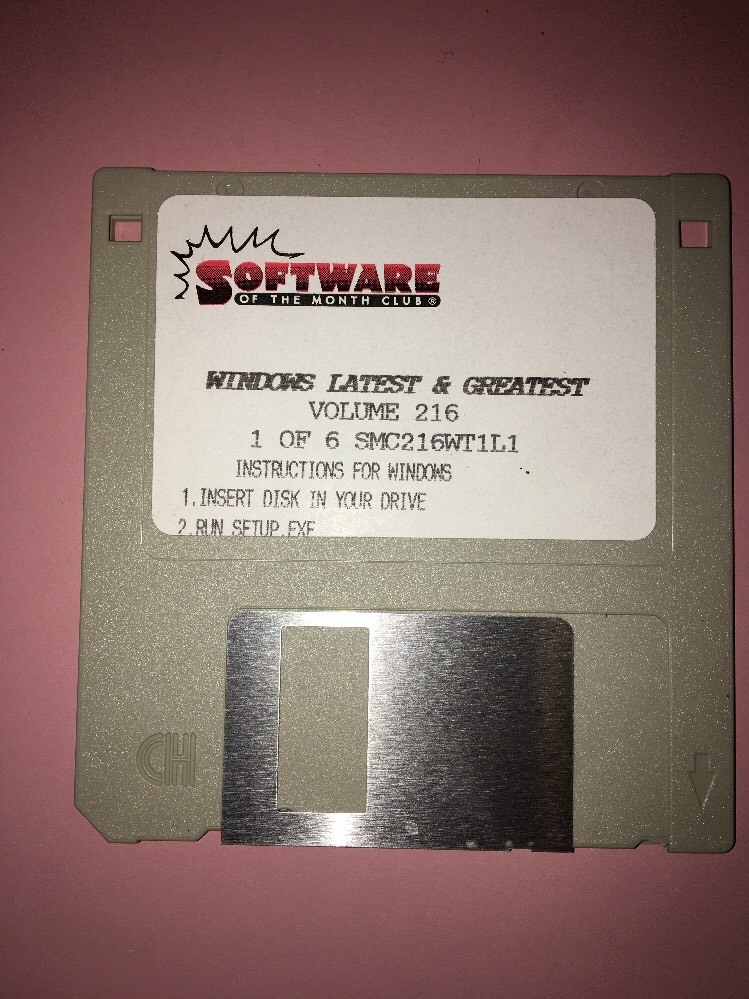 Windows Latest And Greatest Volume 216 FloppyDisc W Program Guide & 6 Discs RARE