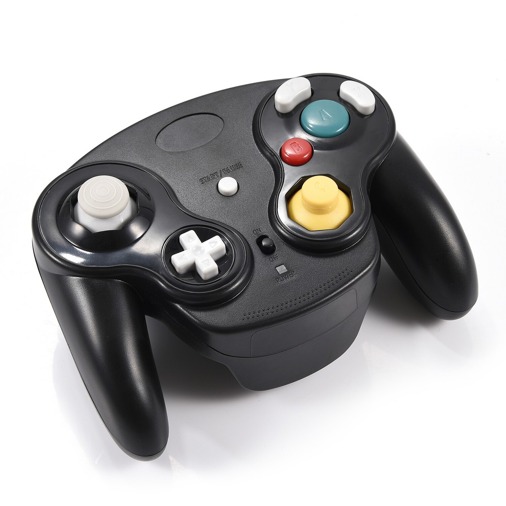 2.4Ghz Wireless Game Controller w/ Adapter Wavebird For Gamecube GC NGC Console