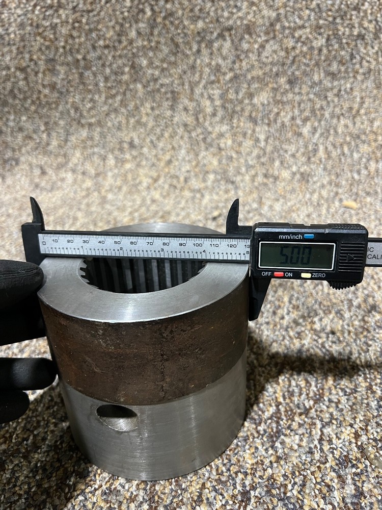 (QTY 2) Coupler 5" Outside Diameter x 3" Inside Diameter x 4.5" Width