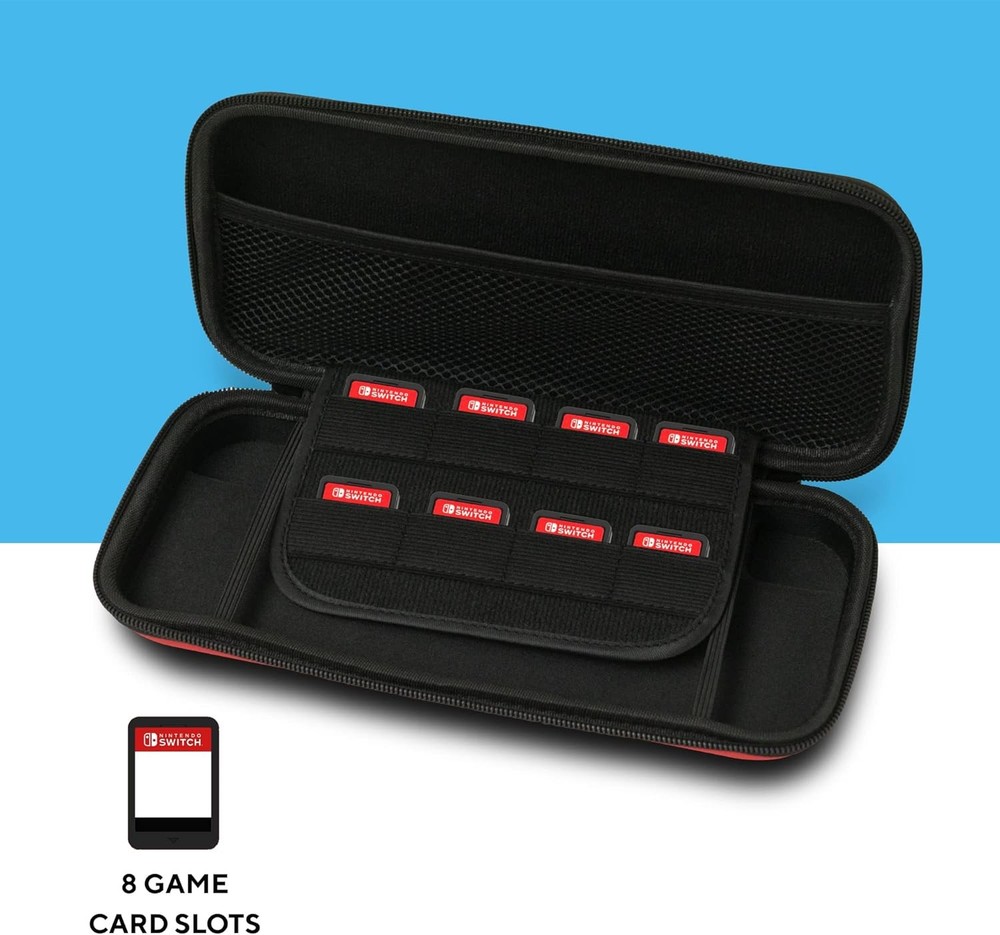Core Innovations Protective Carrying Case Compatible With Nintendo Switch, Black