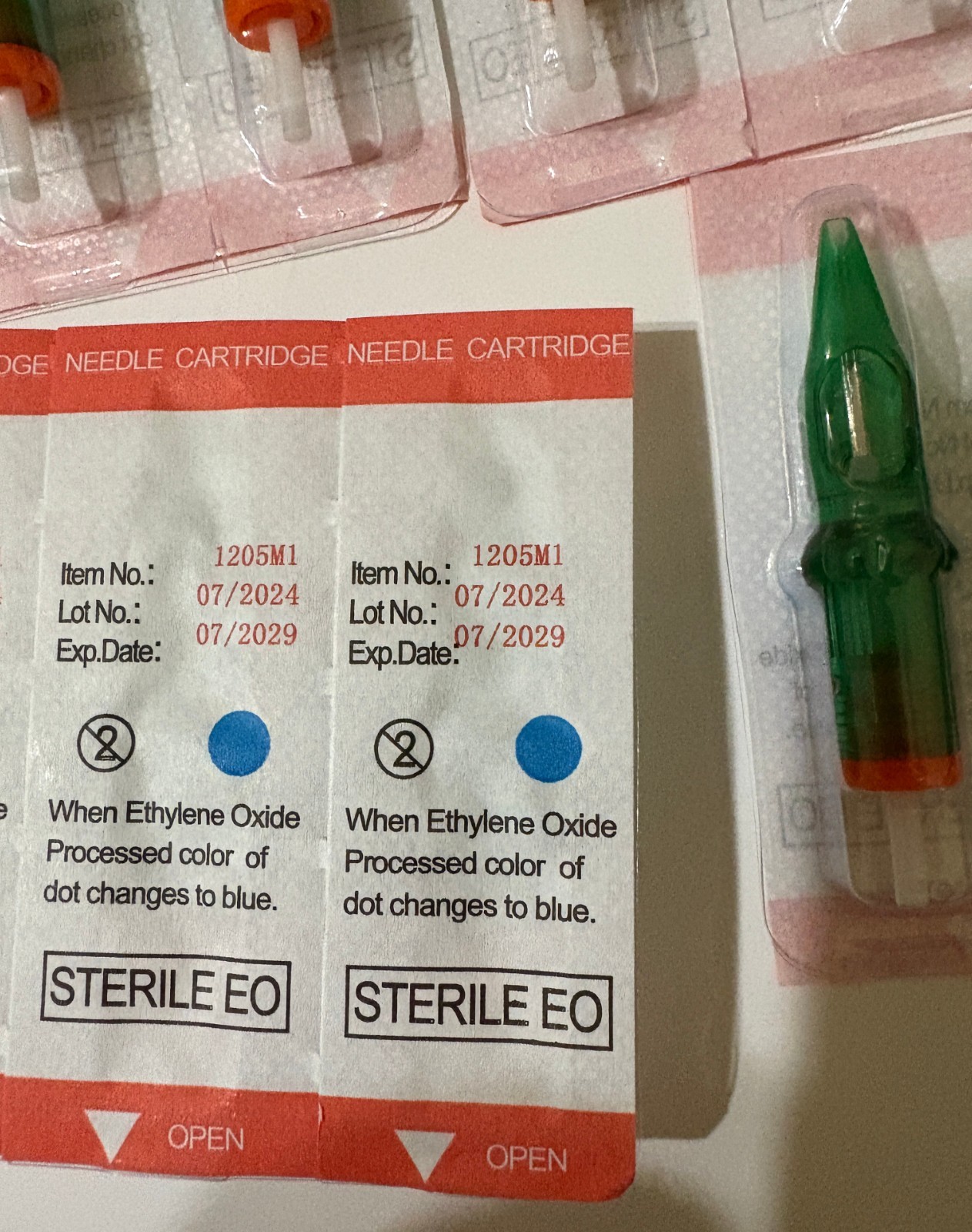 SV.DO Tattoo Shading/Filling Disposable Needles Size M1 0.35MM 1205M1 20 Pieces