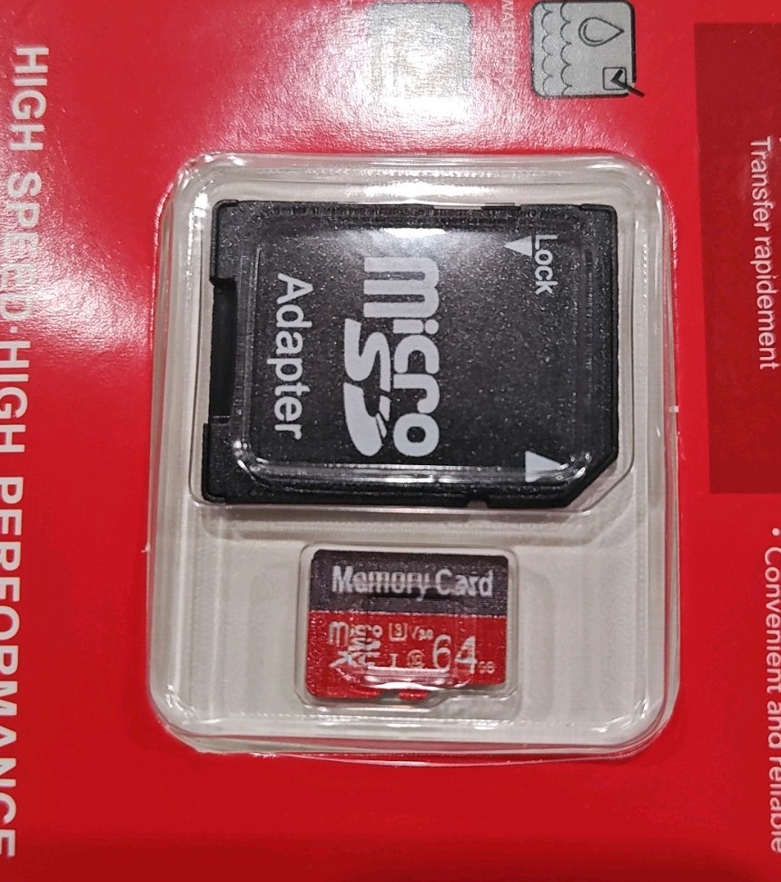 Set Of 3 64GB Memory Cards With USB MicroSDXC Reader