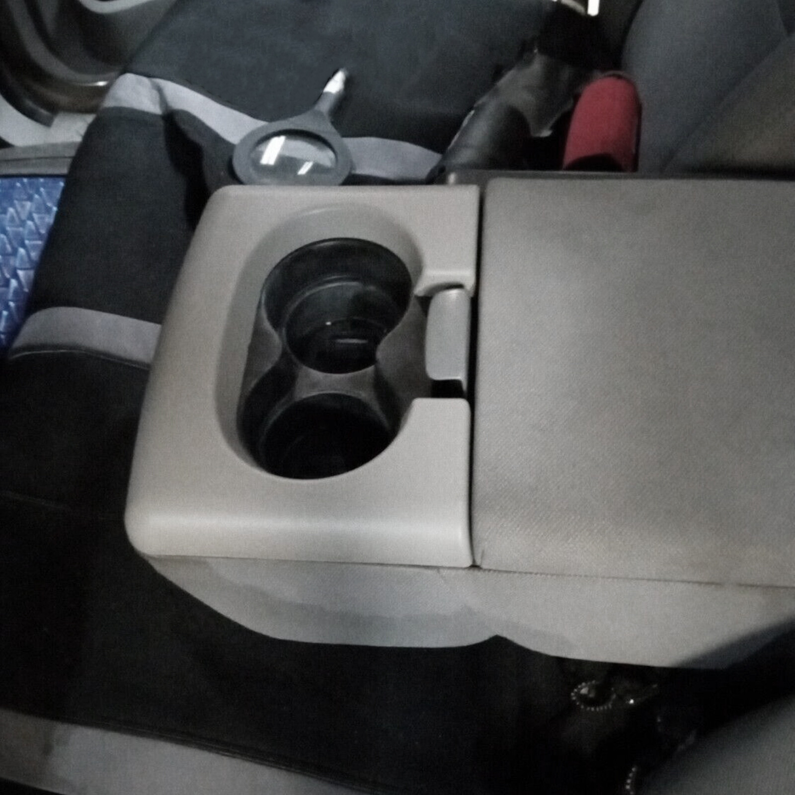 Fit For 2004-2014 Ford F150 Gray Replacement Center Console Cup Holder Pad New